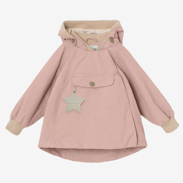 Kids Pink Hooded Jacket